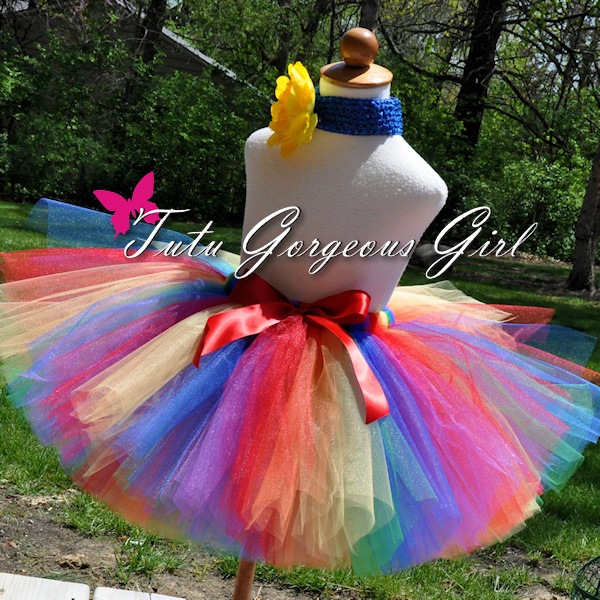 Rainbow Fun Tutu