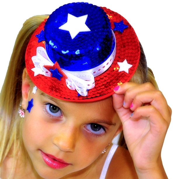 Patriotic Mini Top Hat